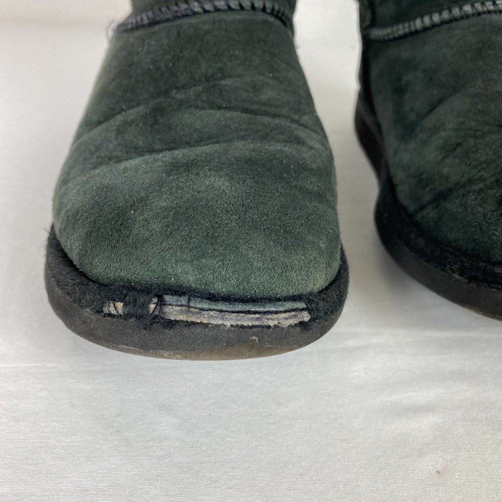 UGG Bailey II Black Bow Short Boot Slippers - Picture 5 of 11